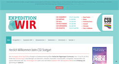 Desktop Screenshot of csd-stuttgart.de
