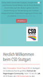 Mobile Screenshot of csd-stuttgart.de